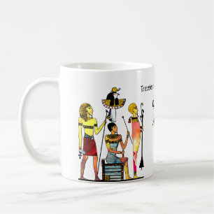 Taza De Café Antigua Egipto Faraones Extravagante Ormación
