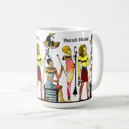 Taza De Café Antigua Egipto Faraones Extravagante Ormación