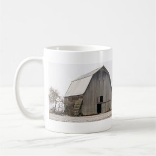 Taza De Café Antigua foto de un campo templado
