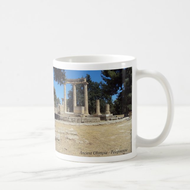 Taza De Café Antigua Olimpia - Peloponeso (Derecha)