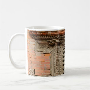 Taza De Café Antigua ventana en el patio Nasal Chowk de Hanuman