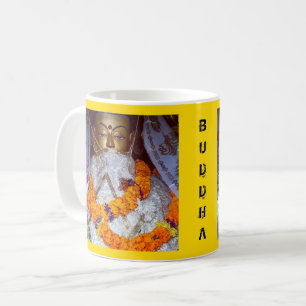 Taza De Café Antiguo Buda, Los Himalayas - Nepal (Gurú)