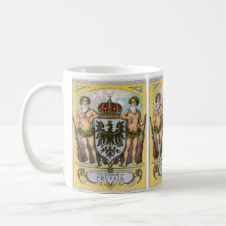Taza De Café Antiguo escudo de armas prusiano