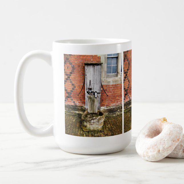 TAZA DE CAFÉ ANTIGUO INGLATERRA (Con donut)