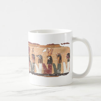 Taza De Café Antiguo libro egipcio del juicio muerto