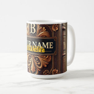 TAZA DE CAFÉ ANTIQUE LEATHER MUG