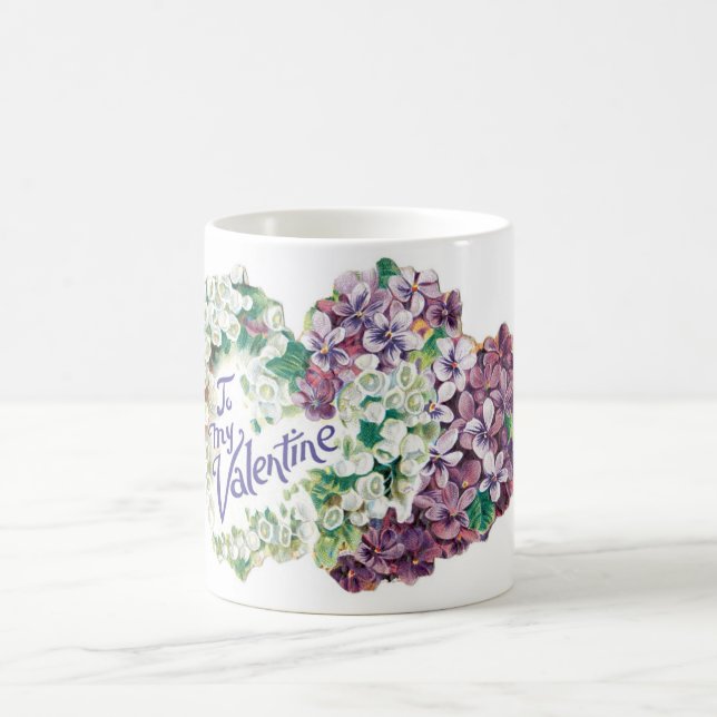 Taza De Café Antique Valentine (Centro)