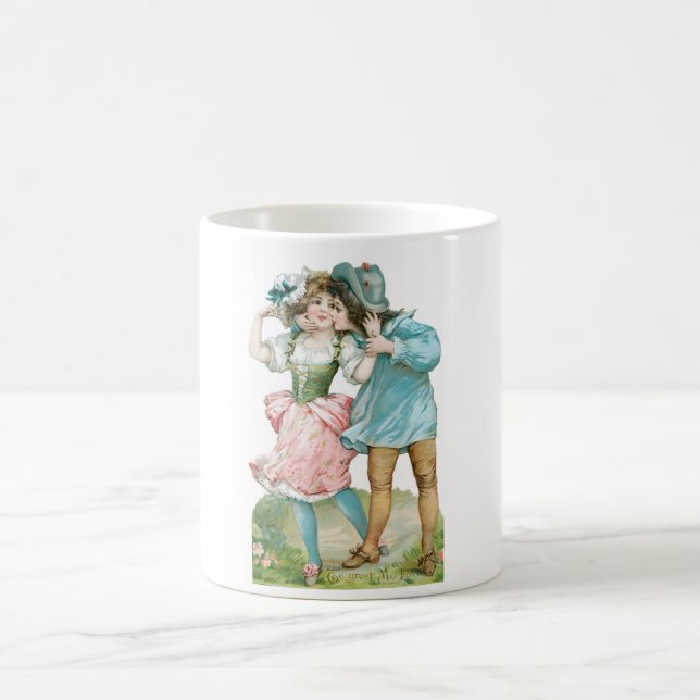 Taza De Café Antique Valentine (Centro)