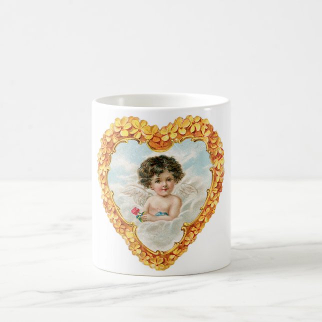 Taza De Café Antique Valentine (Centro)