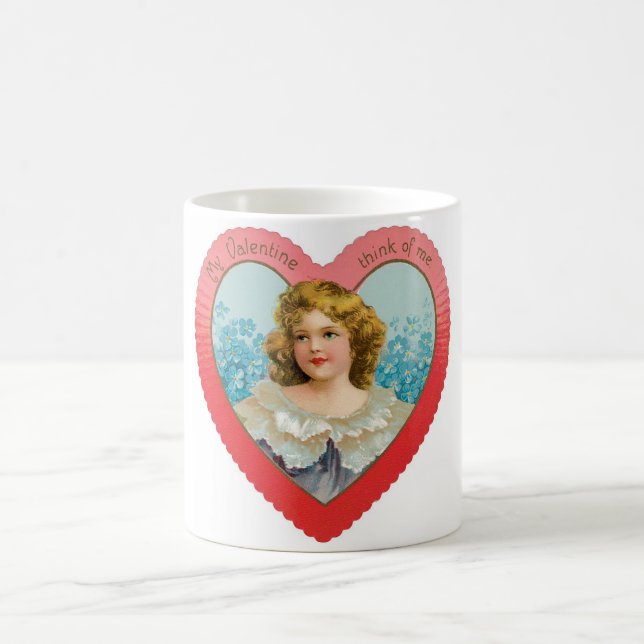 Taza De Café Antique Valentine (Centro)