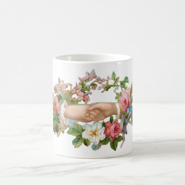 Taza De Café Antique Valentine (Centro)