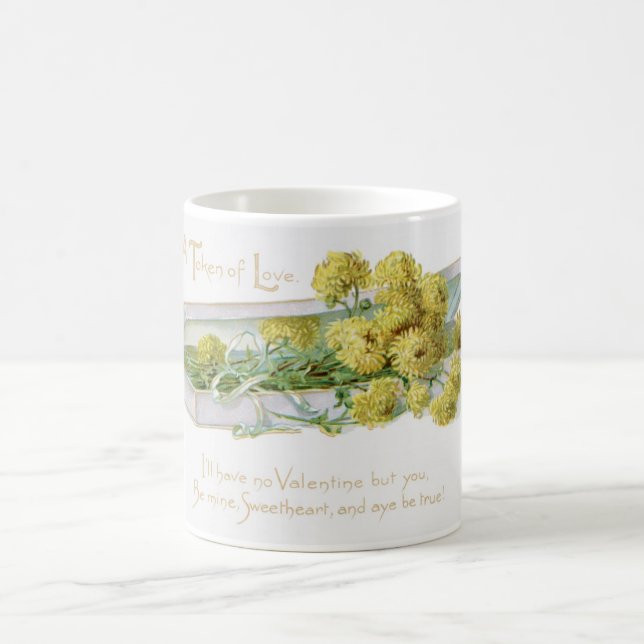 Taza De Café Antique Valentine (Centro)