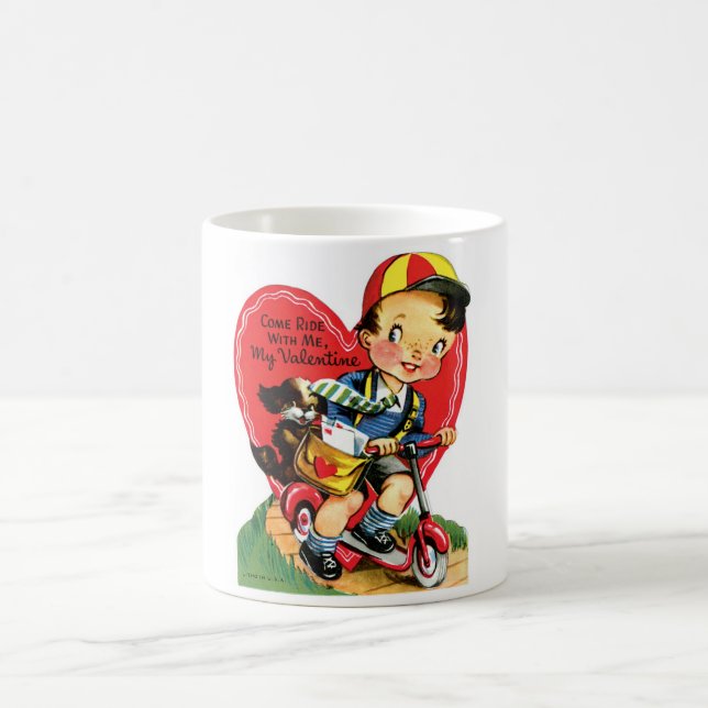 Taza De Café Antique Valentine (Centro)