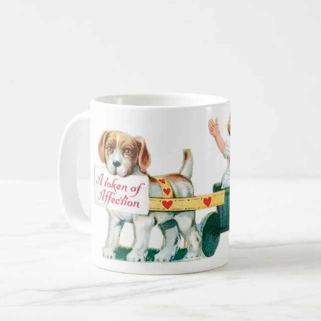 Taza De Café Antique Valentine (Anverso izquierdo)