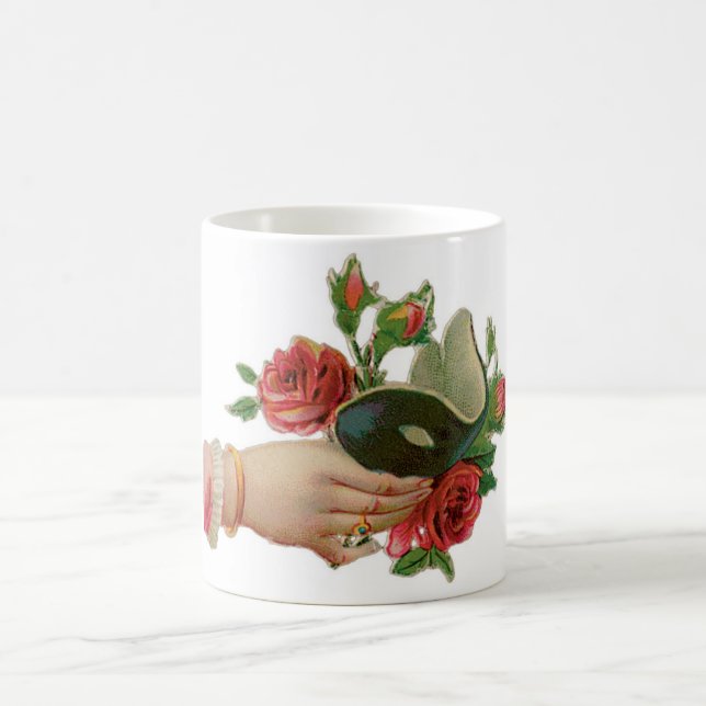 Taza De Café Antique Valentine (Centro)