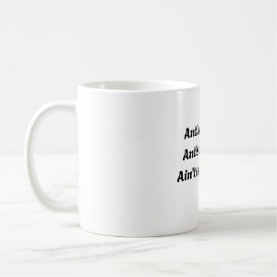 Taza De Café Antisocial Antisocool Cita Divertida Unisex