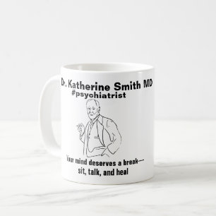 Taza De Café ANTISTRESS Freud Psychiatry Therapy Clinic Health