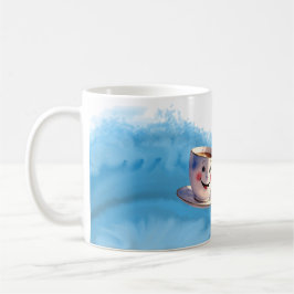 TAZA DE CAFÉ ANTISTRESS SIPPING SERENITY CALM HAPPINESS