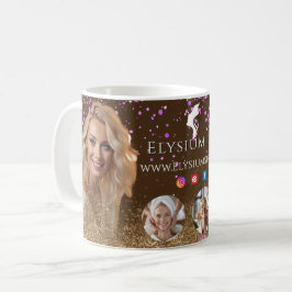 Taza De Café ANTISTRESS Terracotta Gold Spa Beauty social media