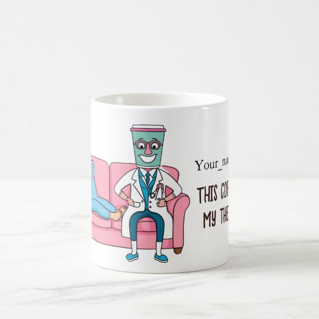 Taza De Café ANTISTRESS This coffee is my therapy (Centro)