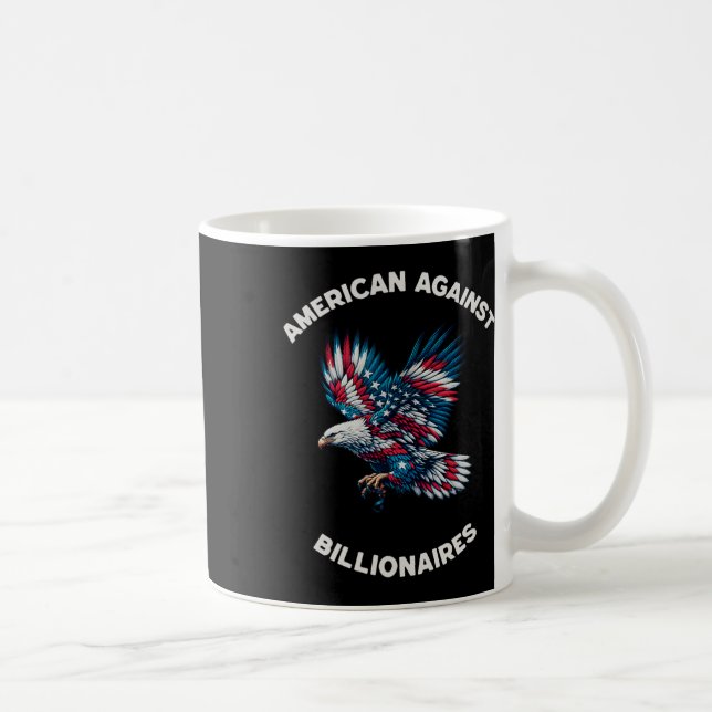 Taza De Café Antitrujillo Antimillonario Americano (Derecha)