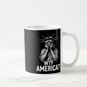Taza De Café Antitrup Política Y Democracia Wtf América 2