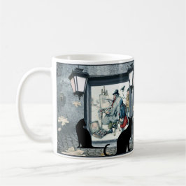 Taza De Café Anton Pieck, el pintor Vela sin llama