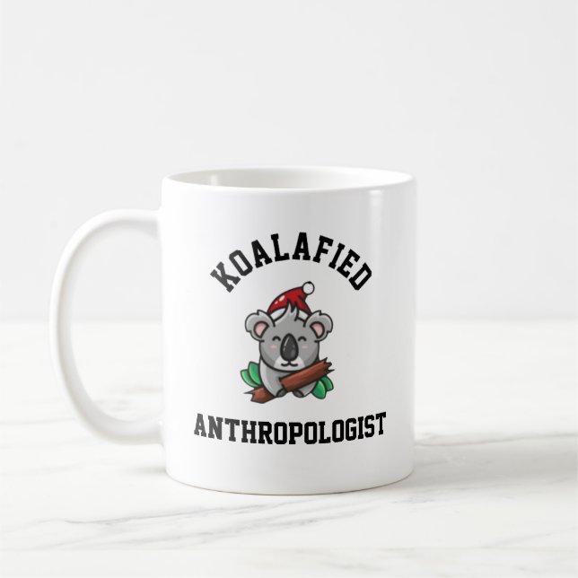 Taza De Café Antropólogo de Koalafied (Izquierda)