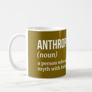 Taza De Café Antropólogo - Definición ingeniosa