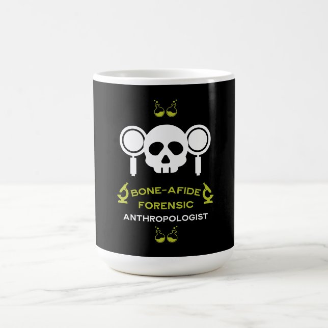 Taza De Café Antropólogo forense (Centro)