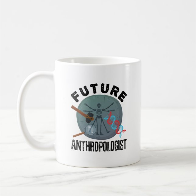 Taza De Café Antropólogo Futuro (Izquierda)