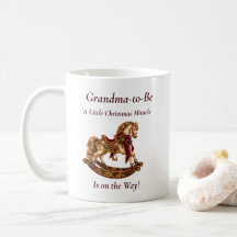 Anuncio de Embarazo de Navidad para Abuela en Cami