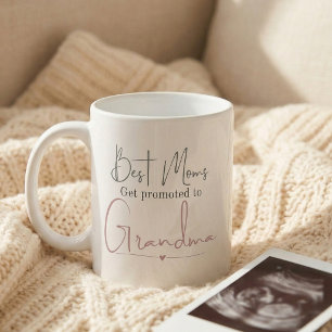Taza De Café Anuncio de Embarazo Regalo Ascendido a Abuela