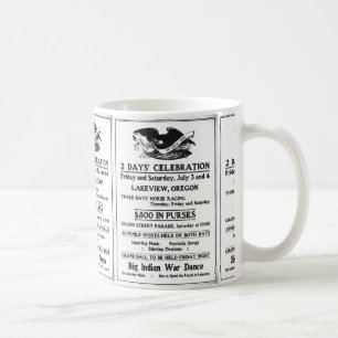 Taza De Café Anuncio de época 4 de julio Día de la Independenci
