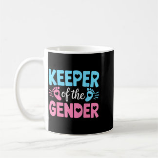 Taza De Café Anuncio de Revelación de Género del Bebé Guardián 