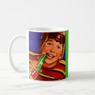 Taza De Café Anuncio de soda de los años 1950