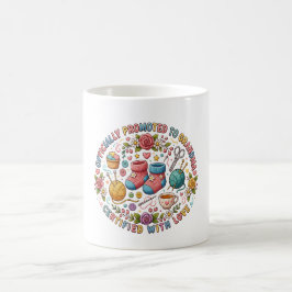 Taza De Café Anuncio oficial de ascenso a abuela