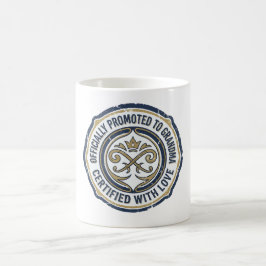 Taza De Café Anuncio oficial de ascenso a abuela