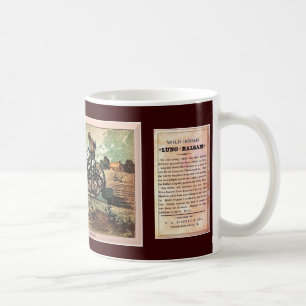 Taza De Café Anuncio vintage-Wild Indian Lung Basalm-Coffee mug
