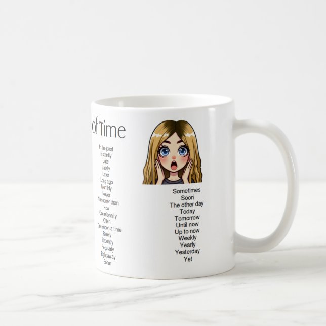 Taza De Café Anuncios de tiempo (Derecha)