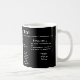 Taza De Café Anuncios de tiempo - Frases