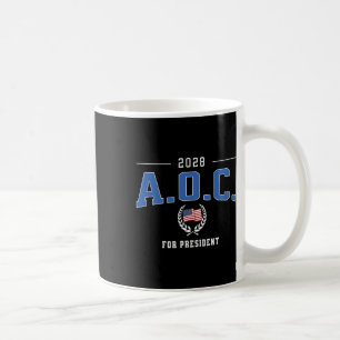 Taza De Café Aoc 2028 Para El Presidente Alexandria Ocasio-cort