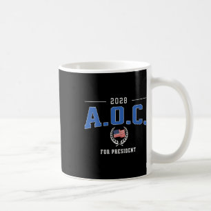 Taza De Café Aoc 2028 Para Presidente Alexandria Ocasio-co