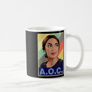 Taza De Café Aoc Alexandria Ocasio-cortez Primera mujer preside