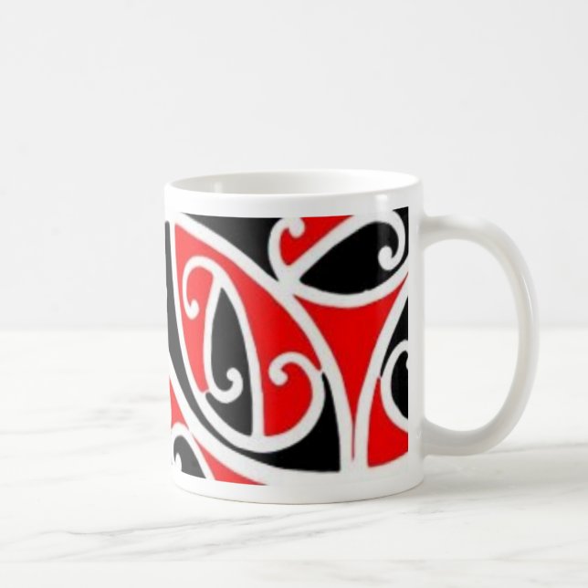 Taza De Café aotearoa maorí (Derecha)