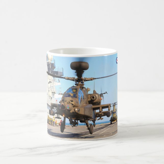 Taza De Café APACHE AH-64D (Reino Unido) (Centro)