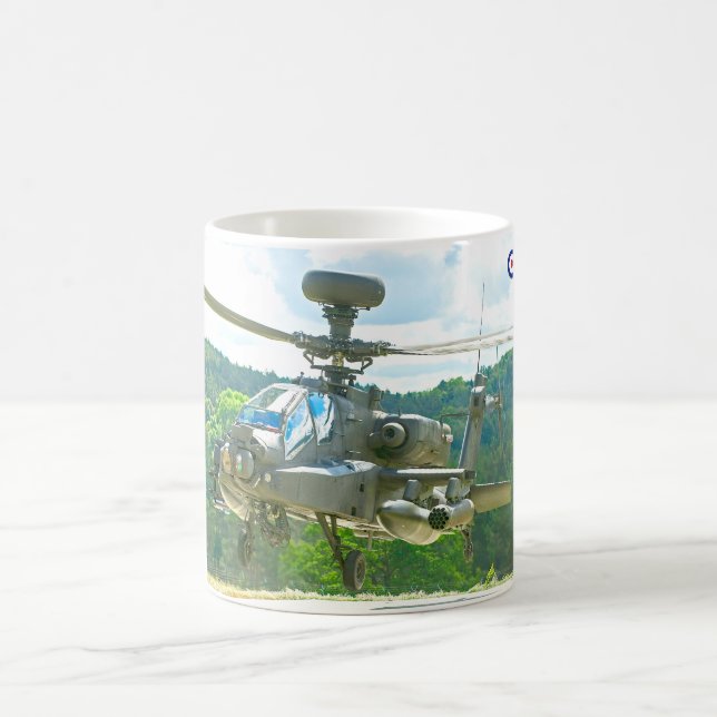 Taza De Café APACHE AH-64D (Reino Unido) (Centro)