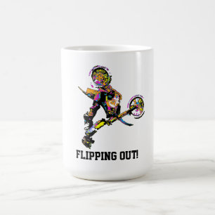 Taza De Café ¡Apagándose! - Freestyle Motocross Stunt