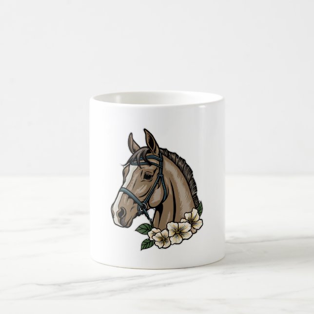 Taza De Café Aparato de equitación - Caballo (Centro)