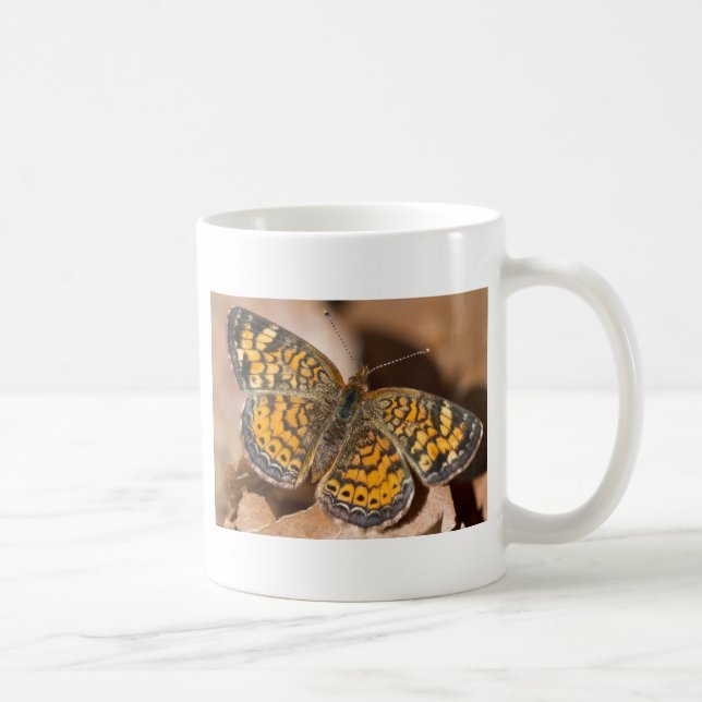 Taza De Café Aparatos y regalos de tela marrón y Naranja (Derecha)